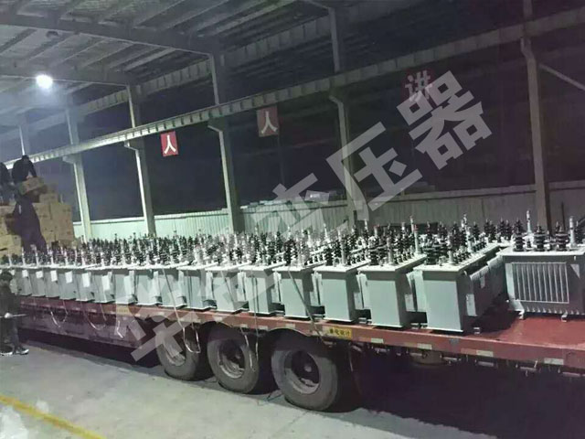 开封非晶合金变压器发货现场